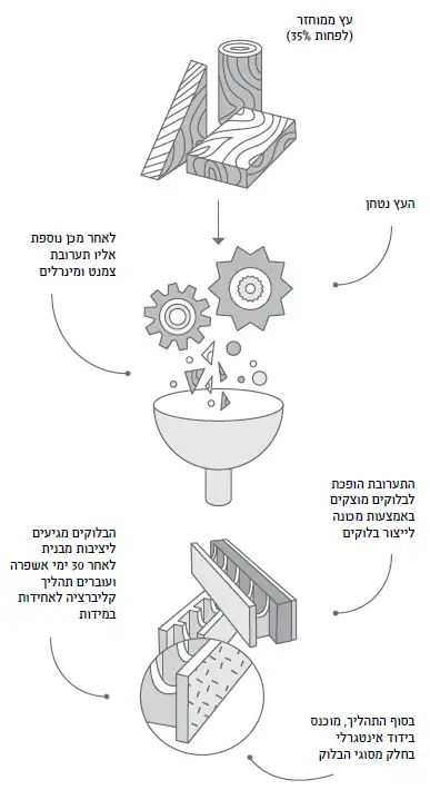 תיאור שלבי ייצור המוצר